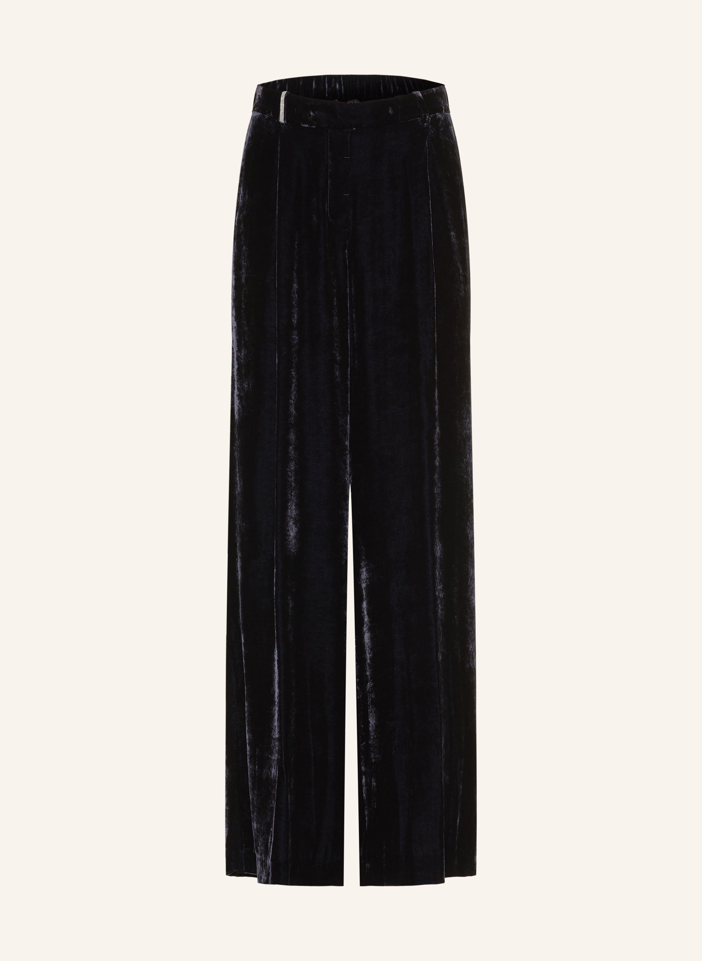 PESERICO Marlenehose aus Samt