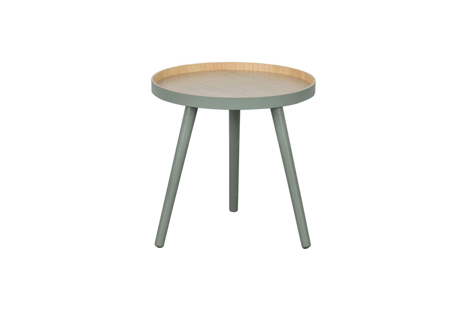 SASHA - Table basse en bois verte