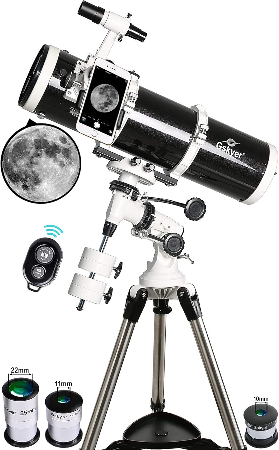 Telescope  Gskyer 130EQ Professional Astronomical Reflector Telescope  German Technology Scope  EQ-130 (EQ-130)