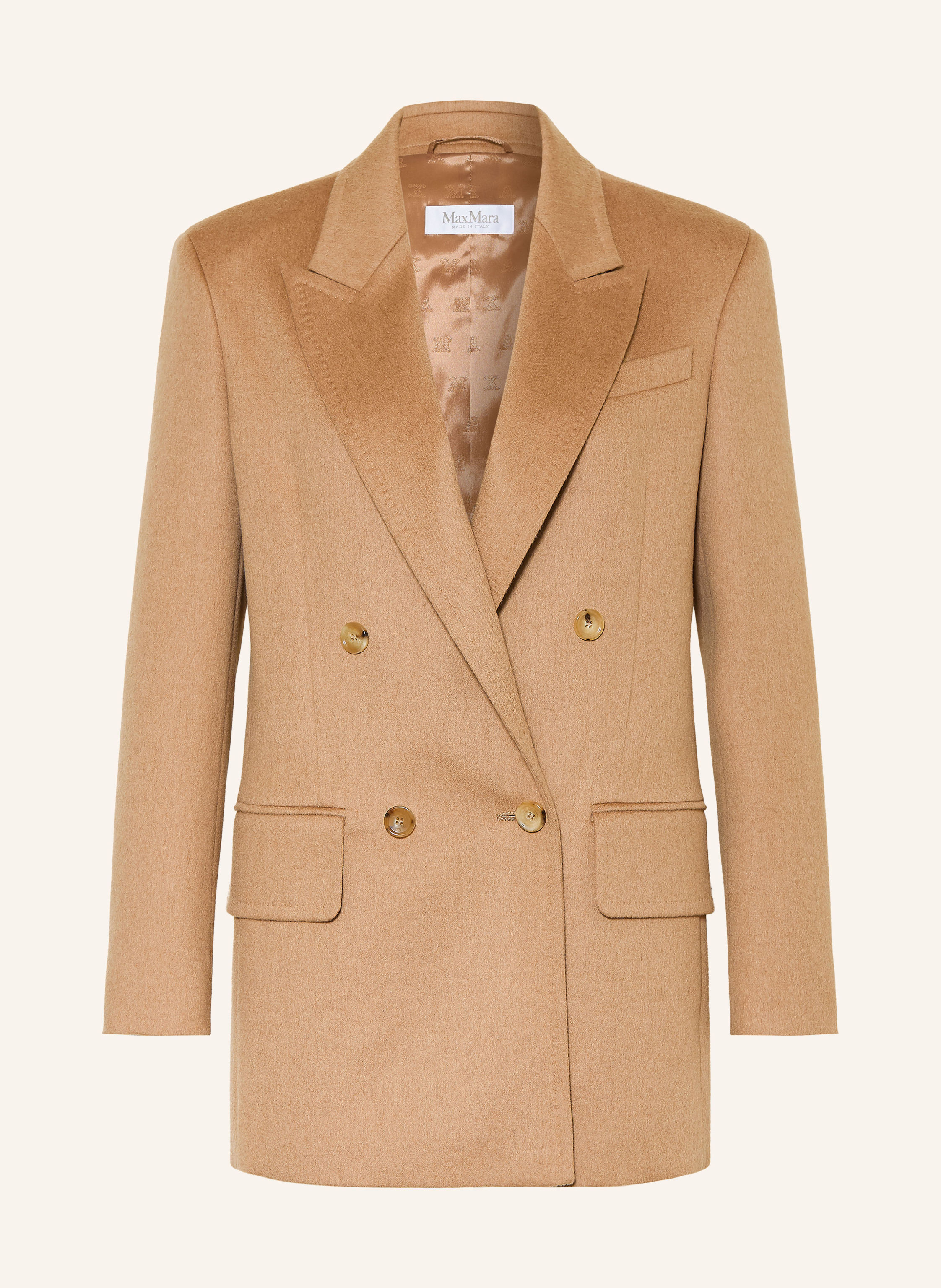 Max Mara Blazer OLIMPIA aus Kamelhaar