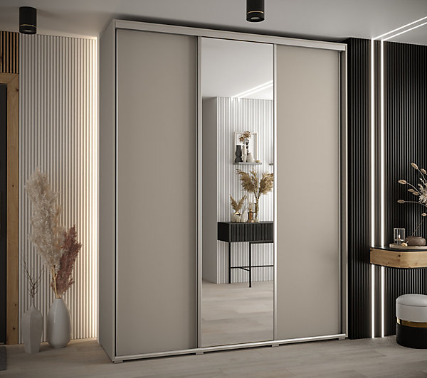 Armoire Dakota 3 a portes coulissantes 190/60/235,3portes