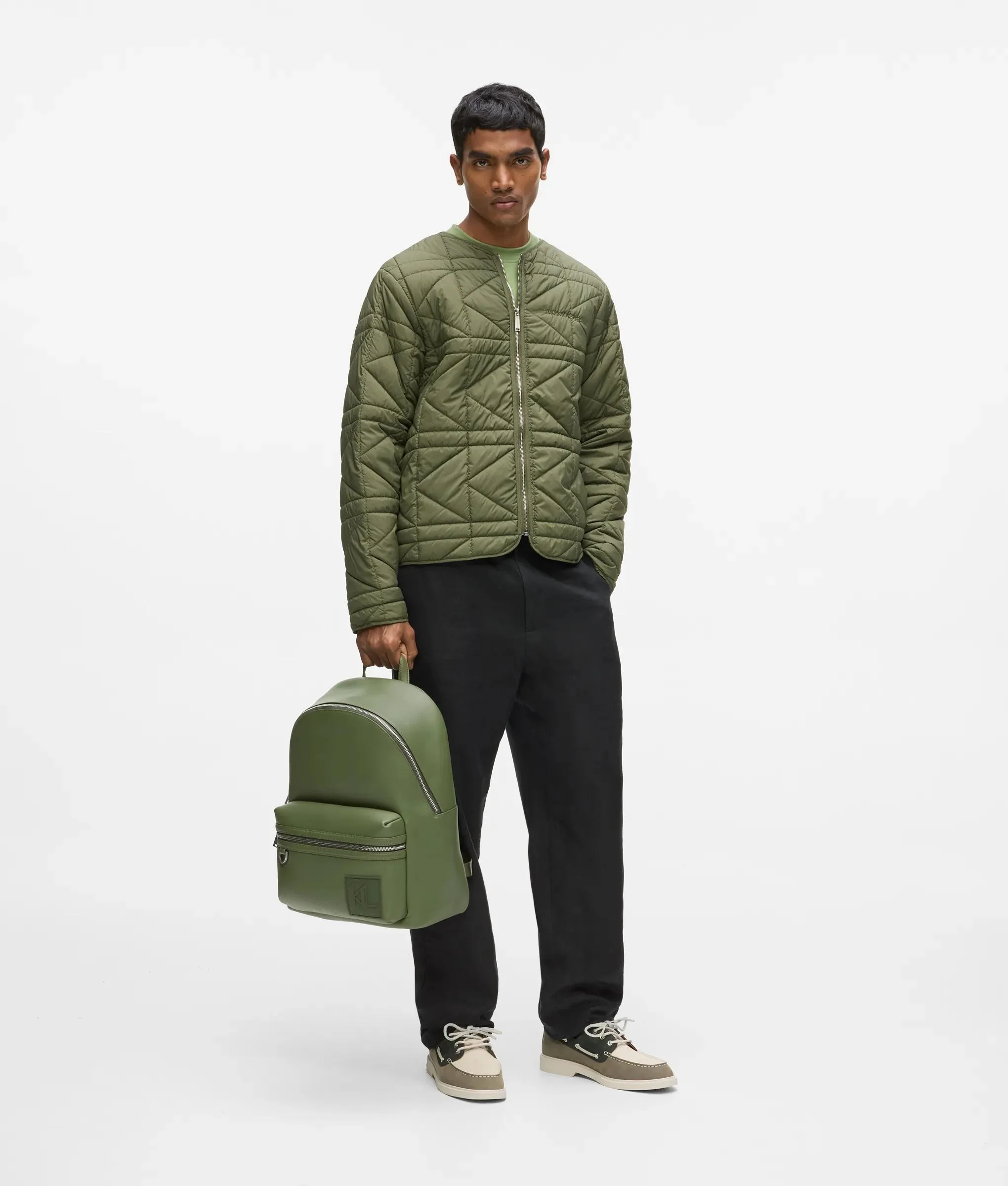 Sac à dos avec écusson Monogram