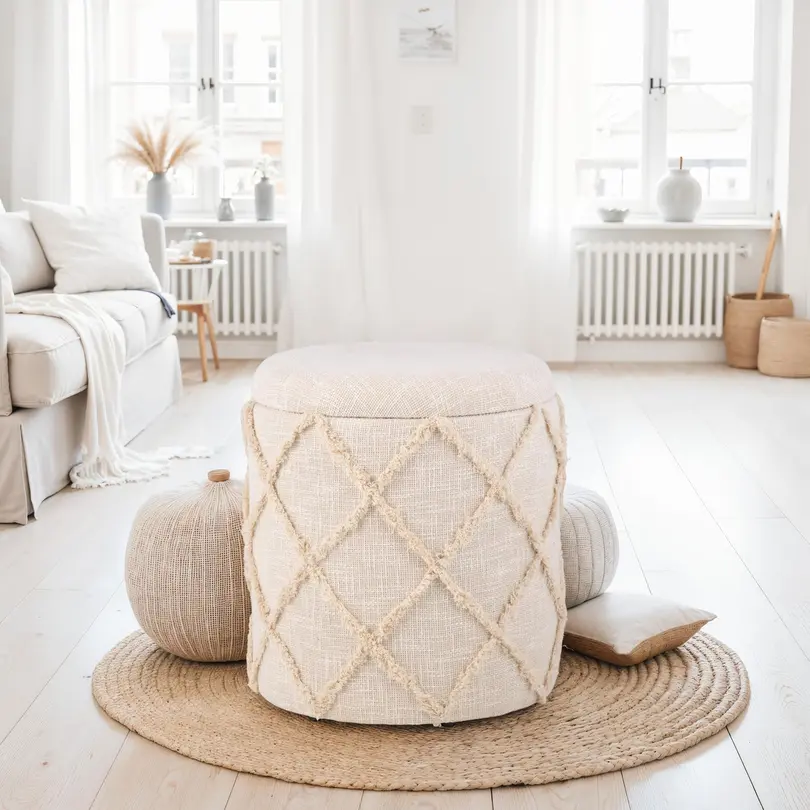 Hocker Boho Design
