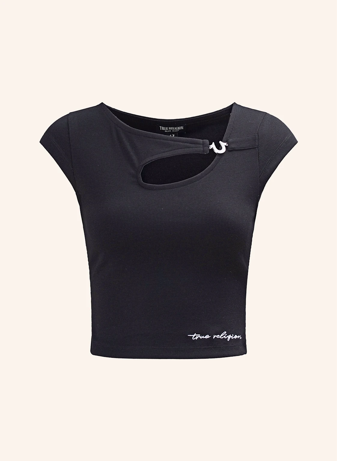 TRUE RELIGION Rib-Top CRYSTAL