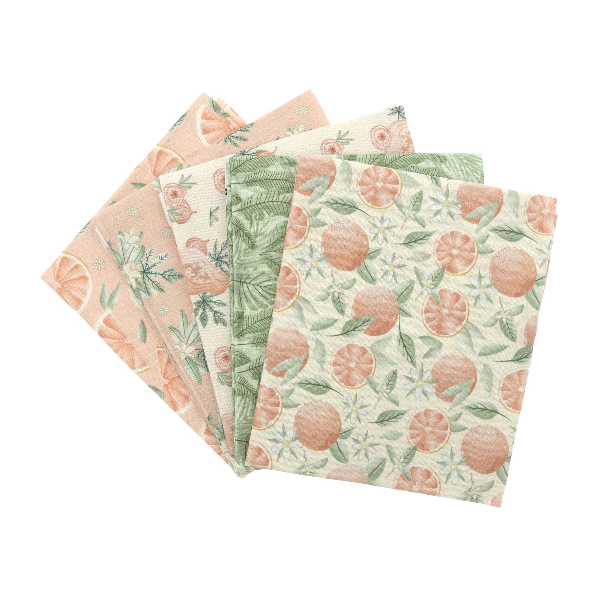 Fruity Paradise Cotton Fat Quarters 5 Pack