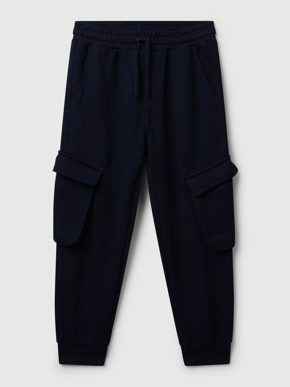 Sweat fabric cargo joggers