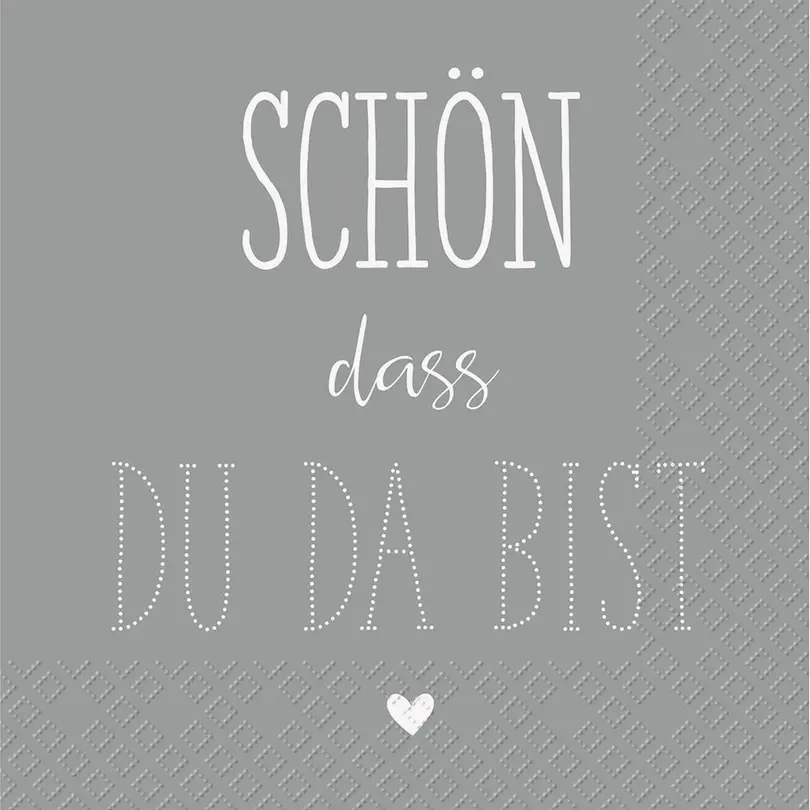 Serviette 20er-Set Dahoma