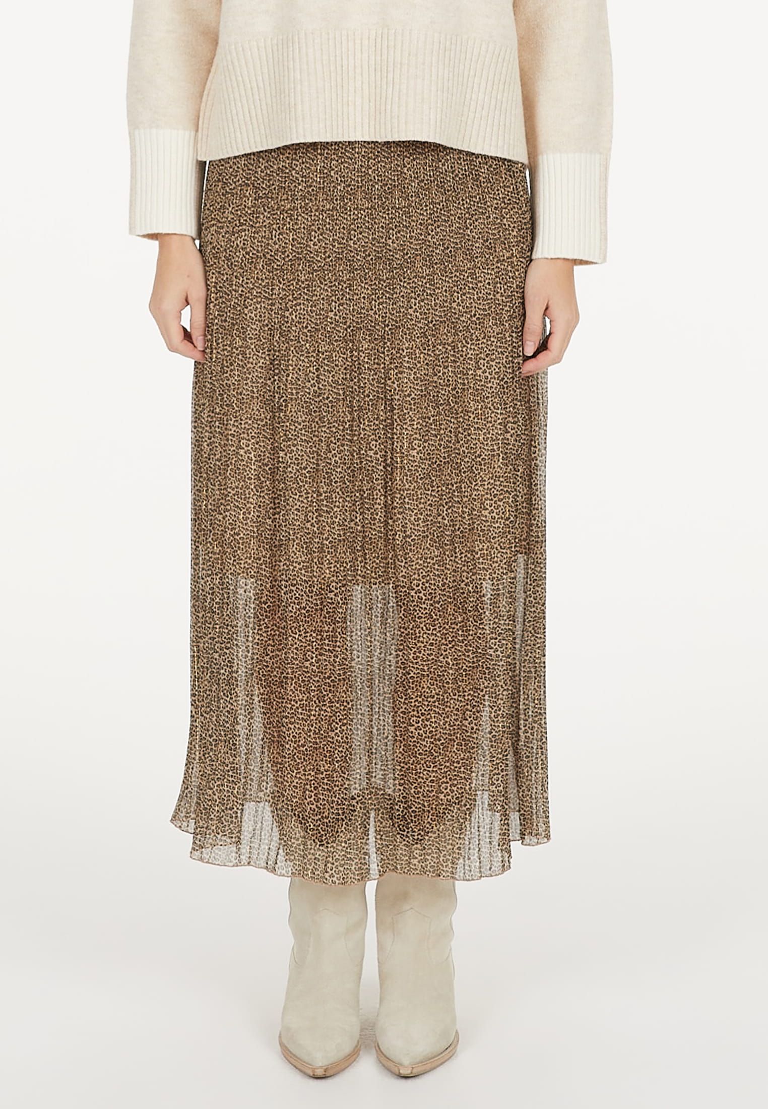 Rock im Minimal Leo-Print