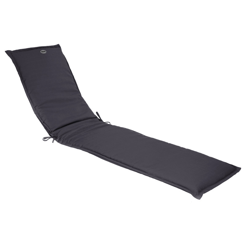 Coussin pour lit de soleil Koraï ardoise 190 x 60 cm