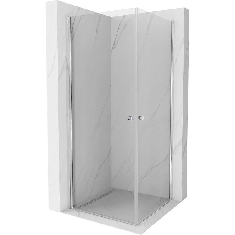 Kabina prysznicowa uchylna Mexen Pretoria 70x70 transparent