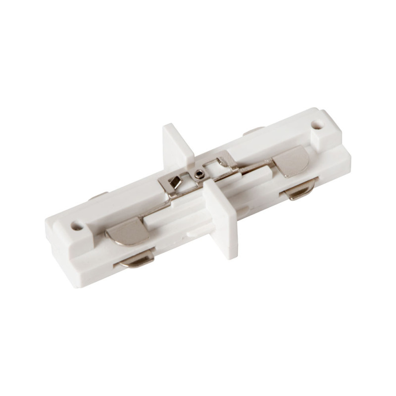 Connecteur en I Track blanc LUCIDE