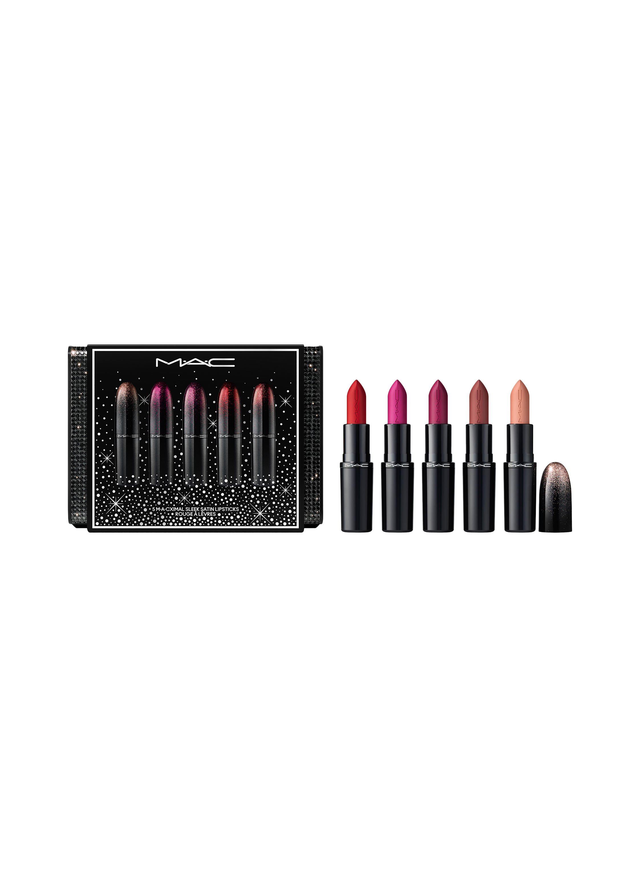 M.A.C SIGNATURE SATIN LIPSTICK SET