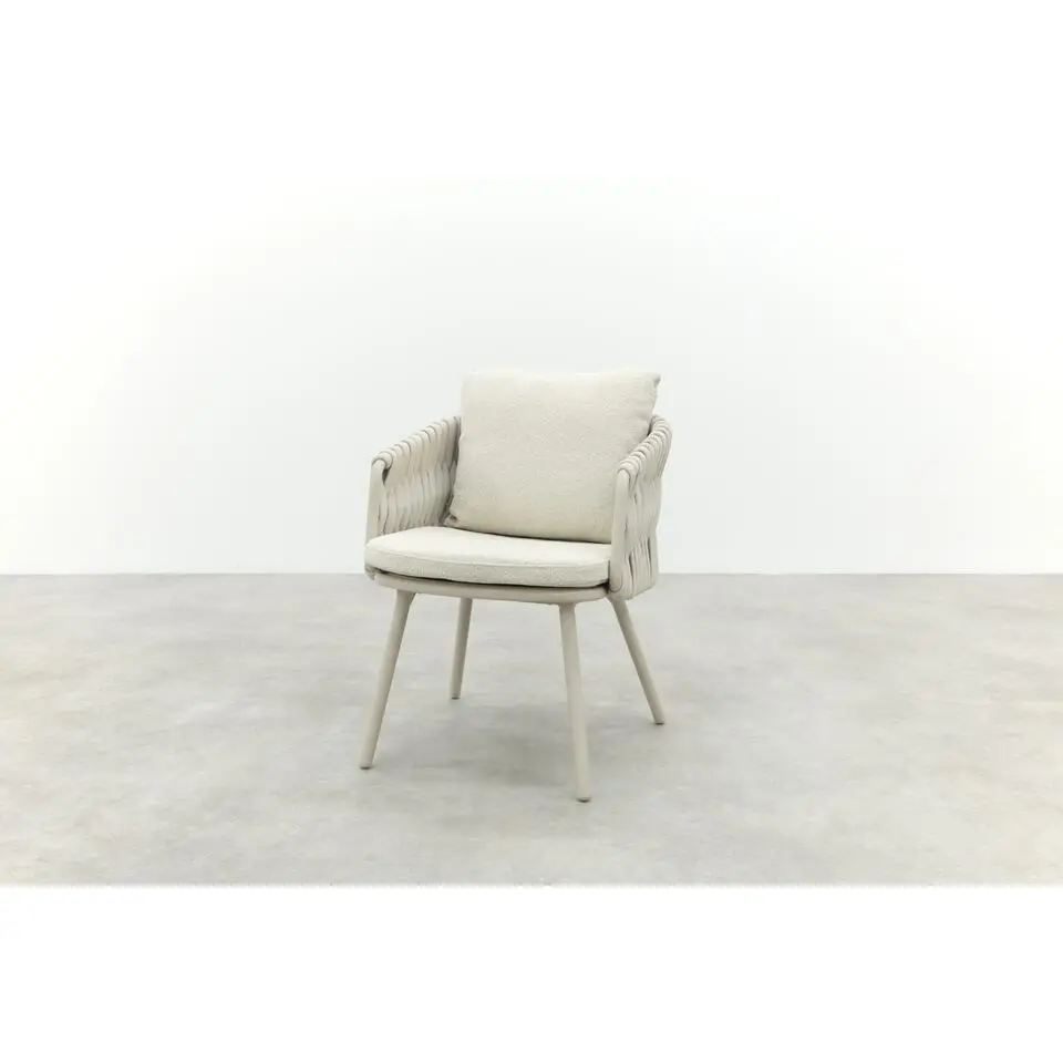 Baya rope dining tuinstoel - Mokka