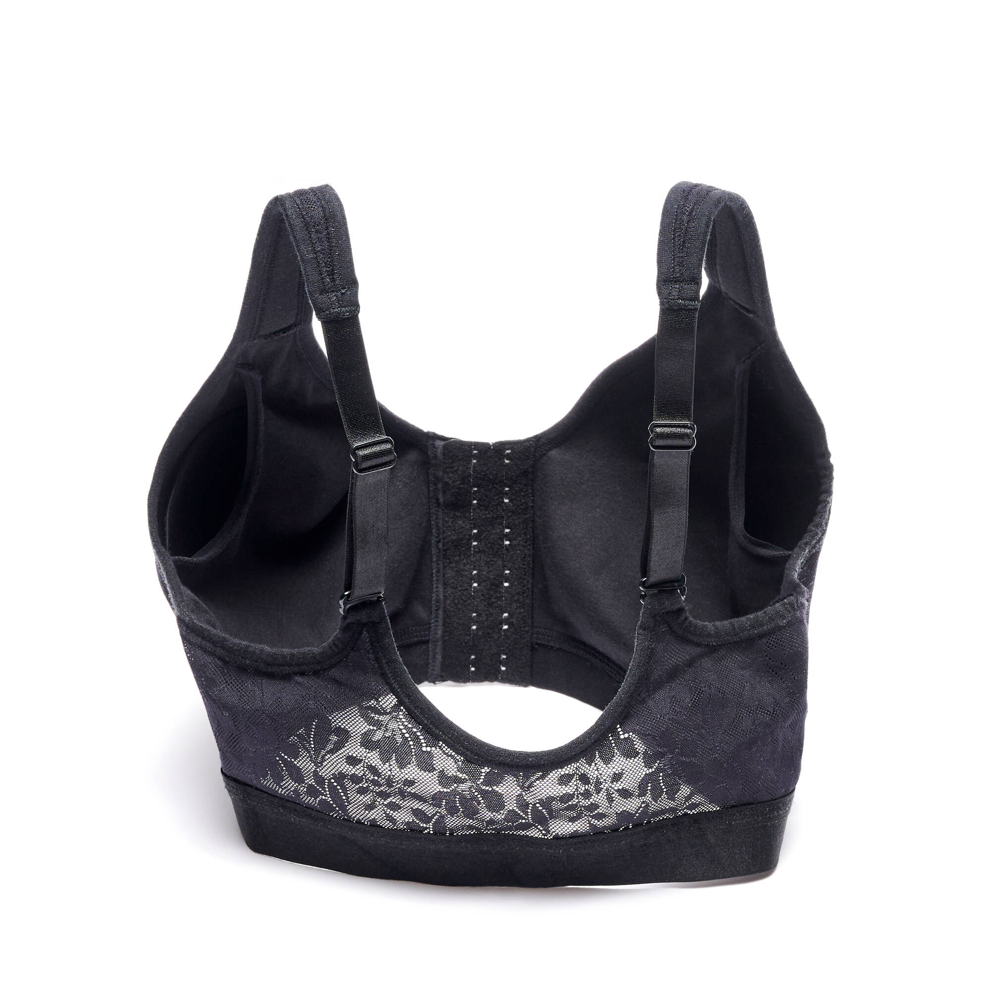 Soutien-gorge post-opératoire ouvert devant en dentelle - sans armatures