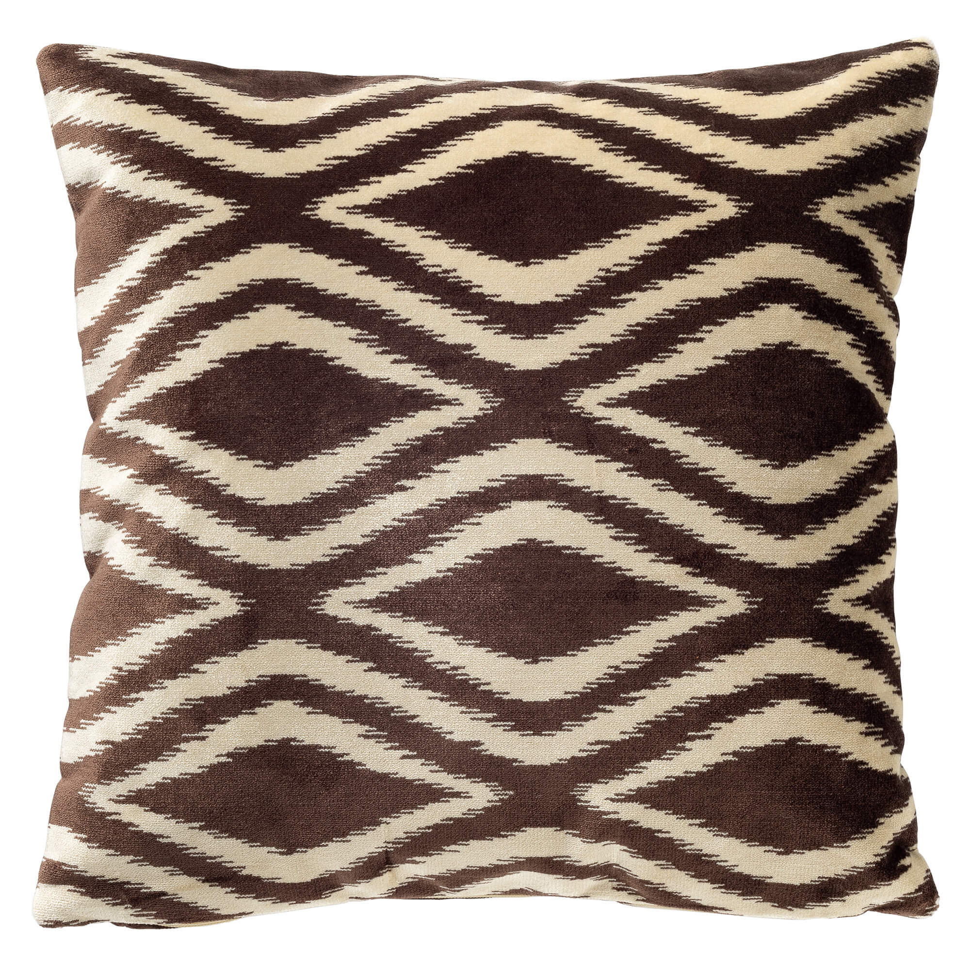 AMORA | sierkussen 45x45 cm | Chocolate Martini | bruin | Hoii | met duurzame kussenvulling
