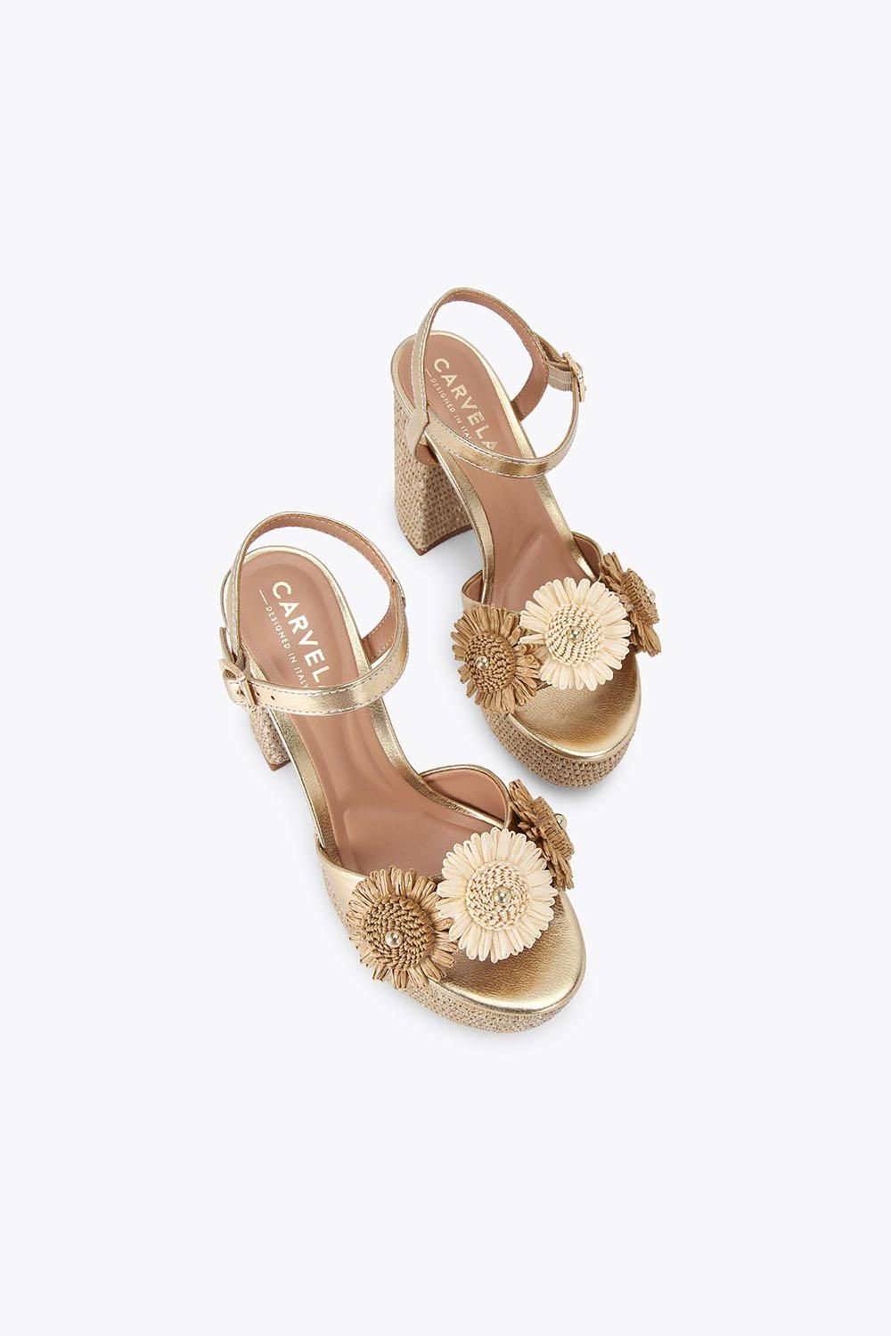 Carvela Sorrento Flower Platform' Sandals