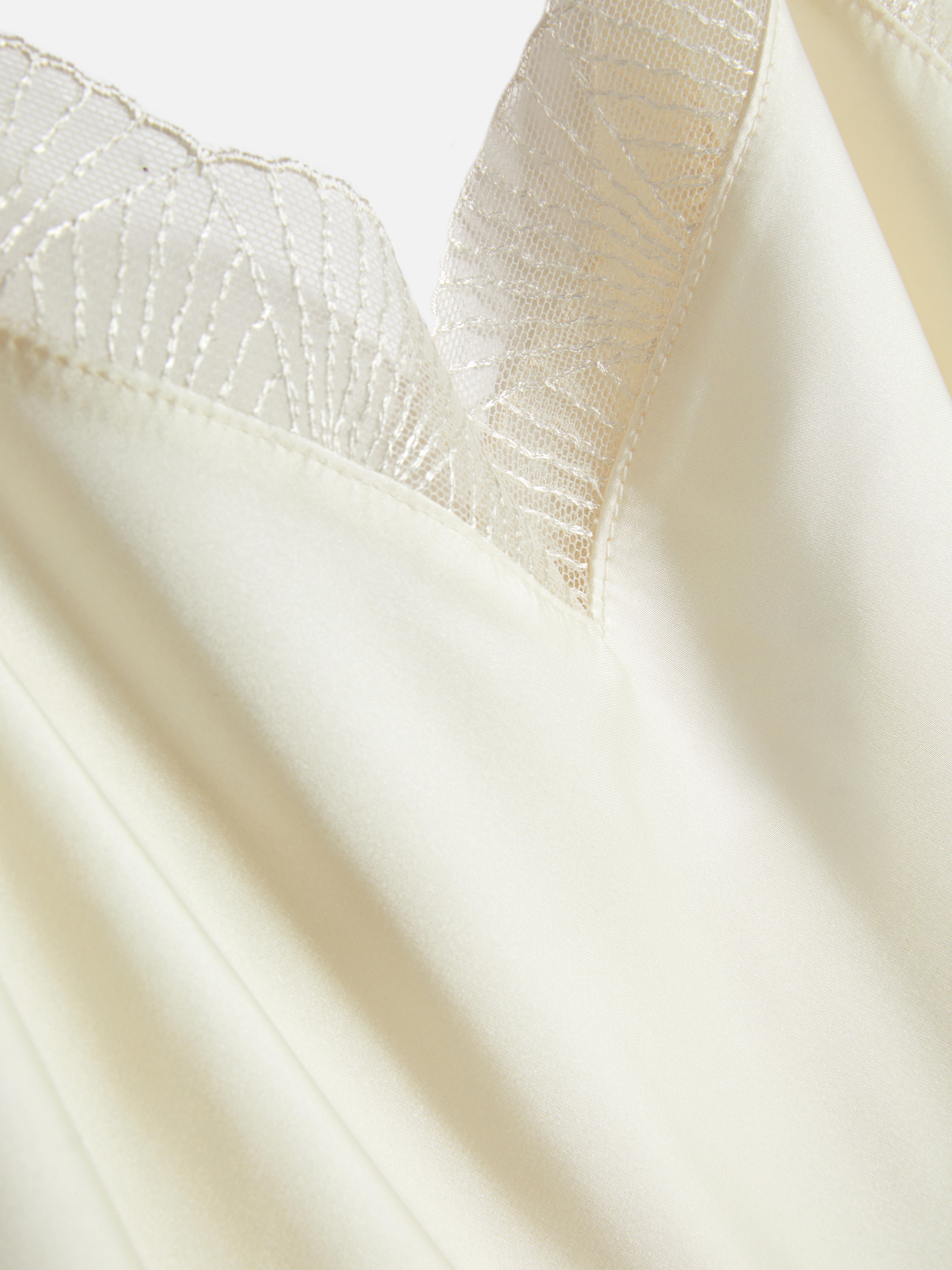 Satin and Lace Chemise