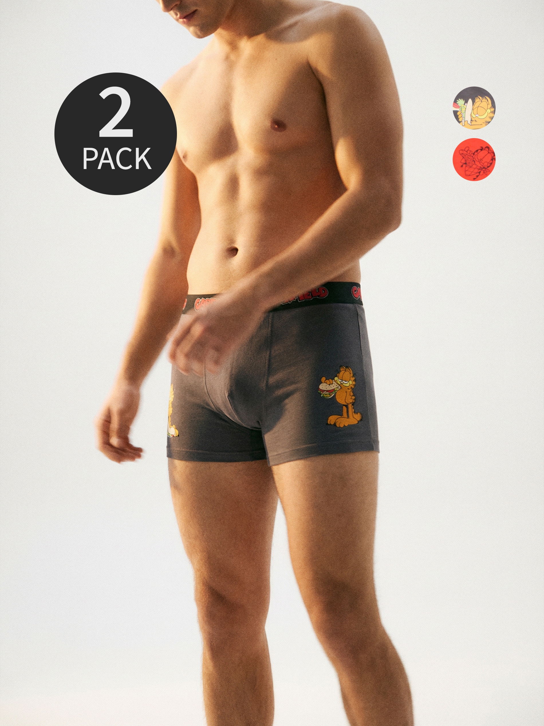 Bokserki classic 2 pack Garfield
