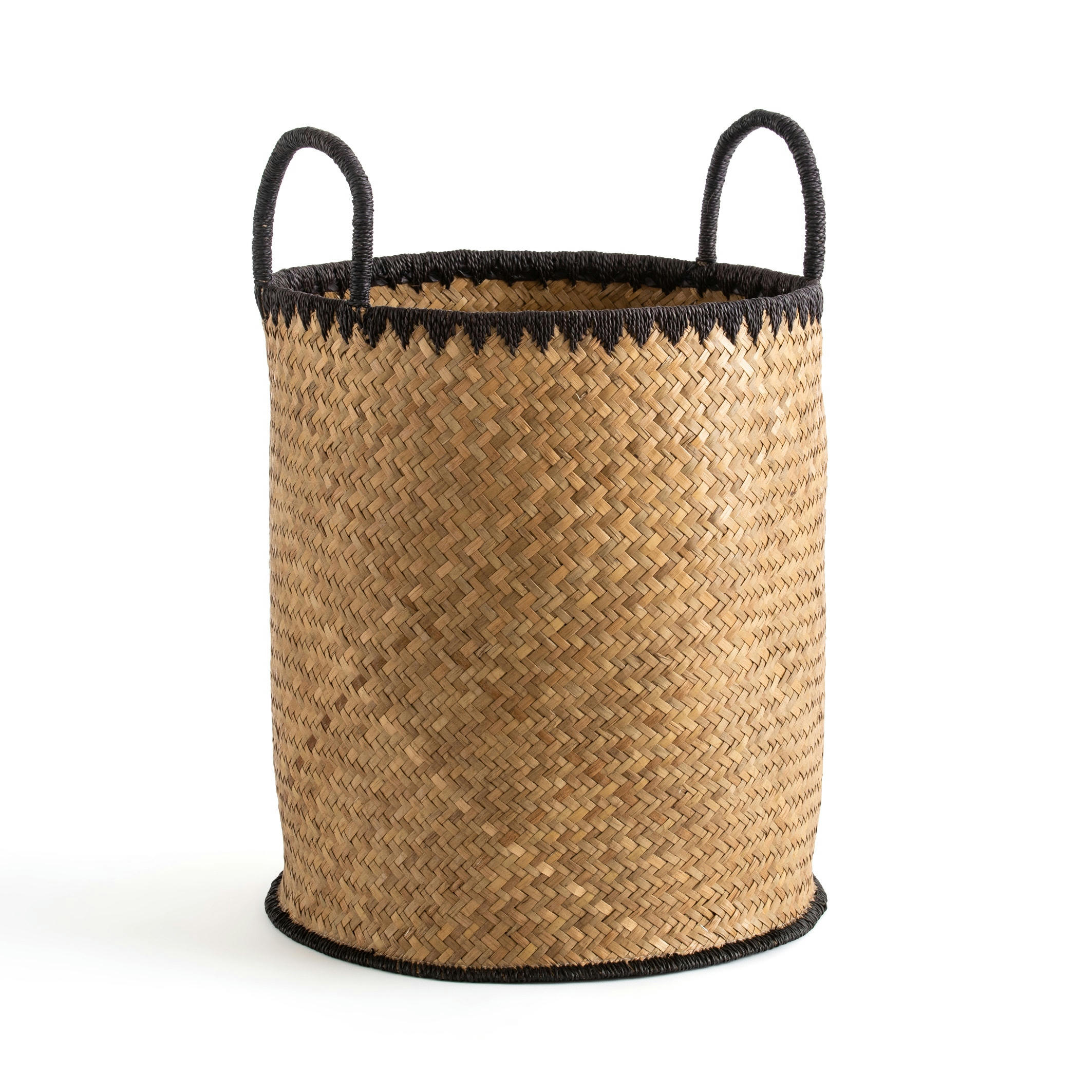 Panier haut en palmier tressé, Jak