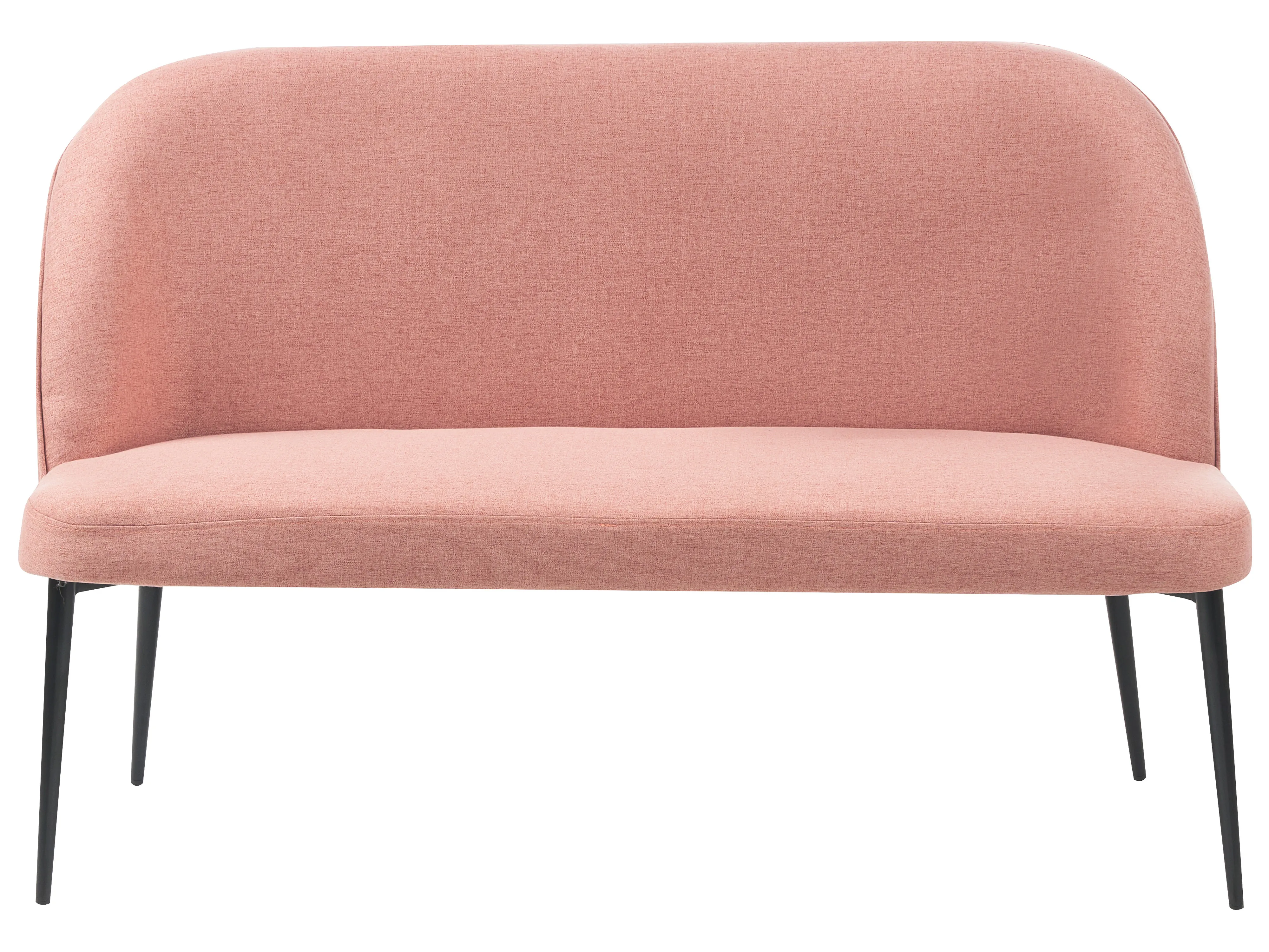 Dining Bench 2 Seater OSBY Fabric Pink