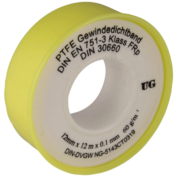 Gewindedichtband, Polytetrafluorethylen (PTFE)