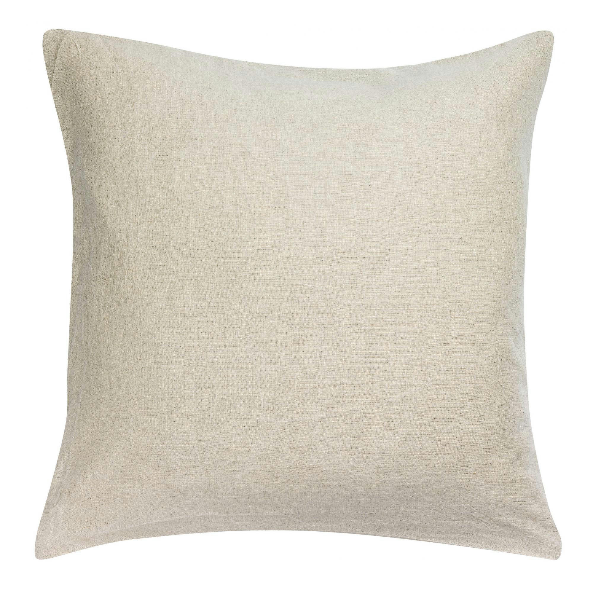 ZEFF - Taie d'oreiller   en lin naturel 65 x 65