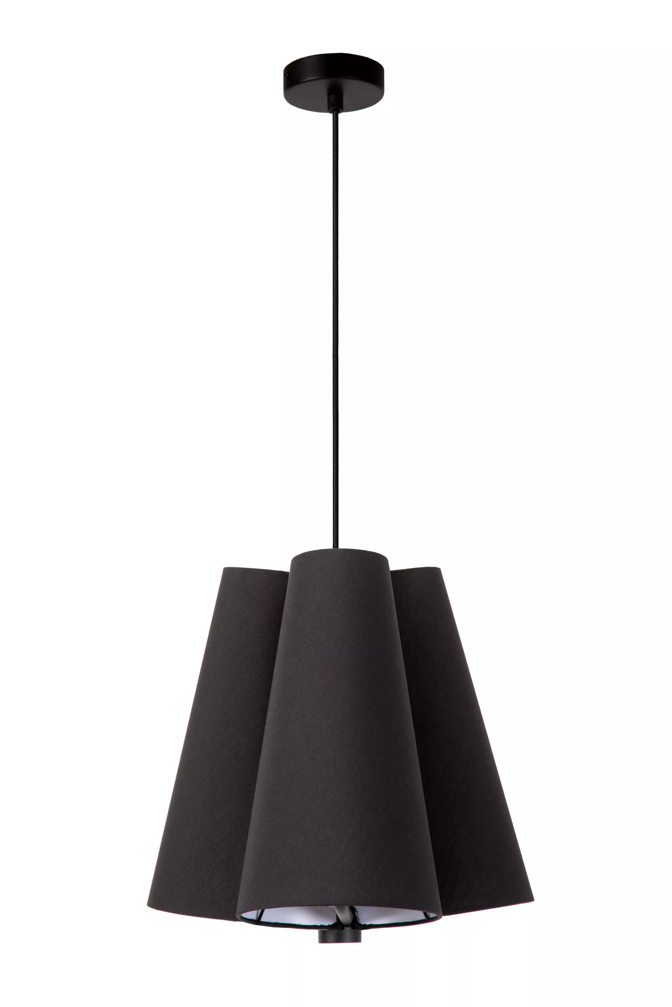 Lampa wisząca czarna GREGORY 1xE27x60W wym: 165x34,3x34,3 cm Lucide