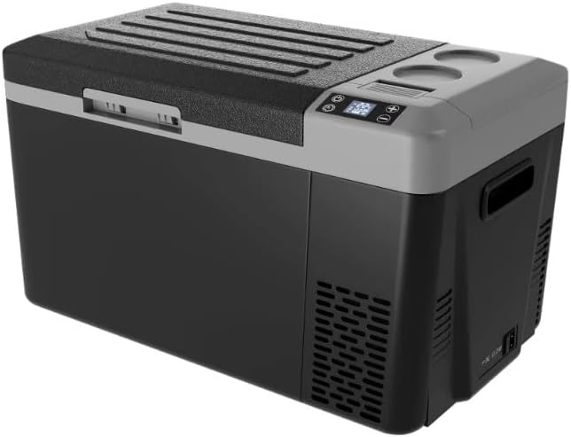 12V Car/Camping/mobile Refrigerator, Portable Freezer, 24 Quart Fridge Portable Freezer Touch Control(-4°F~68°F), Car Cooler With Wheels