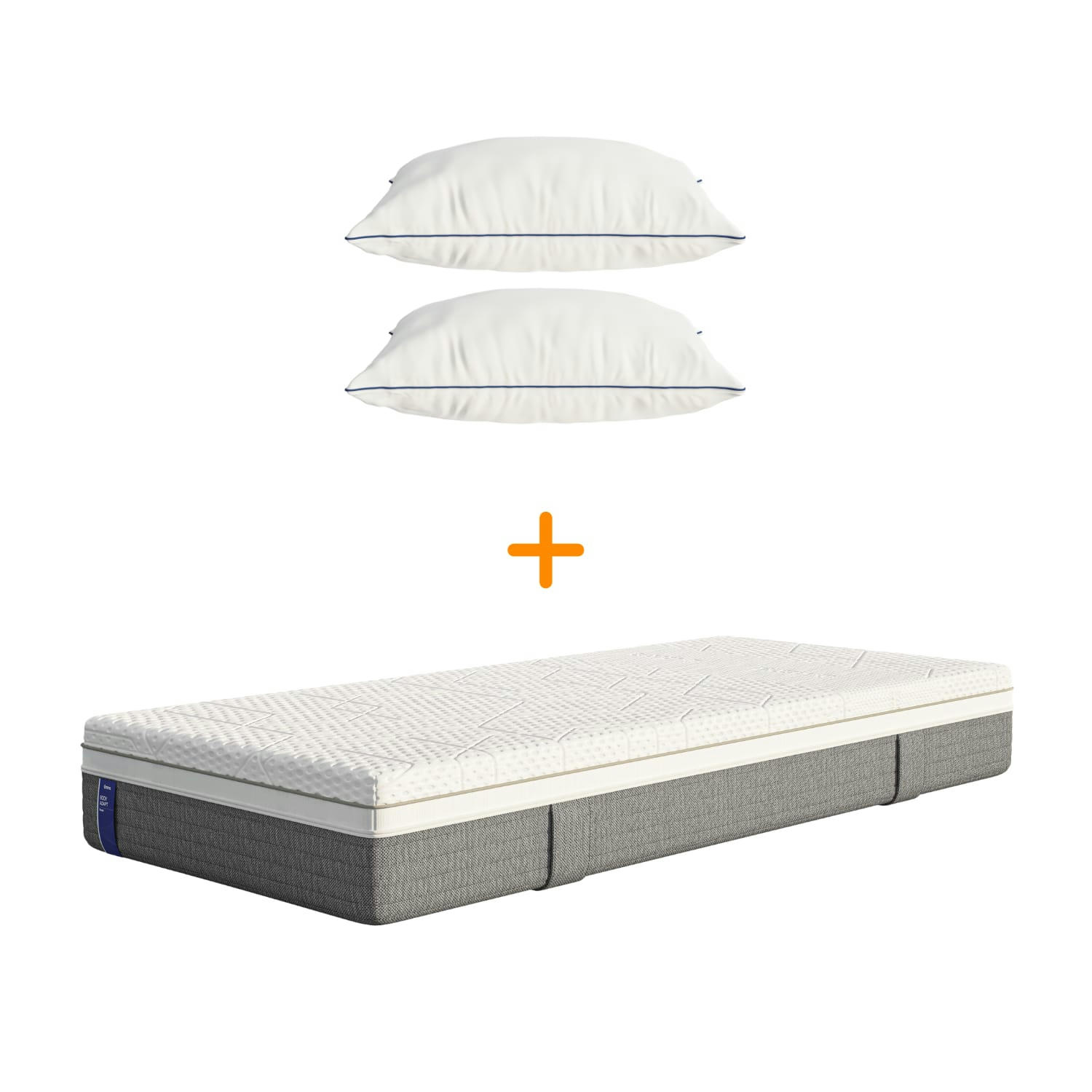 BODY ADAPT FOAM PILLOW - Emma Deluxe | Body Adapt Foam 140X200 + Oreiller Nuage 60x60