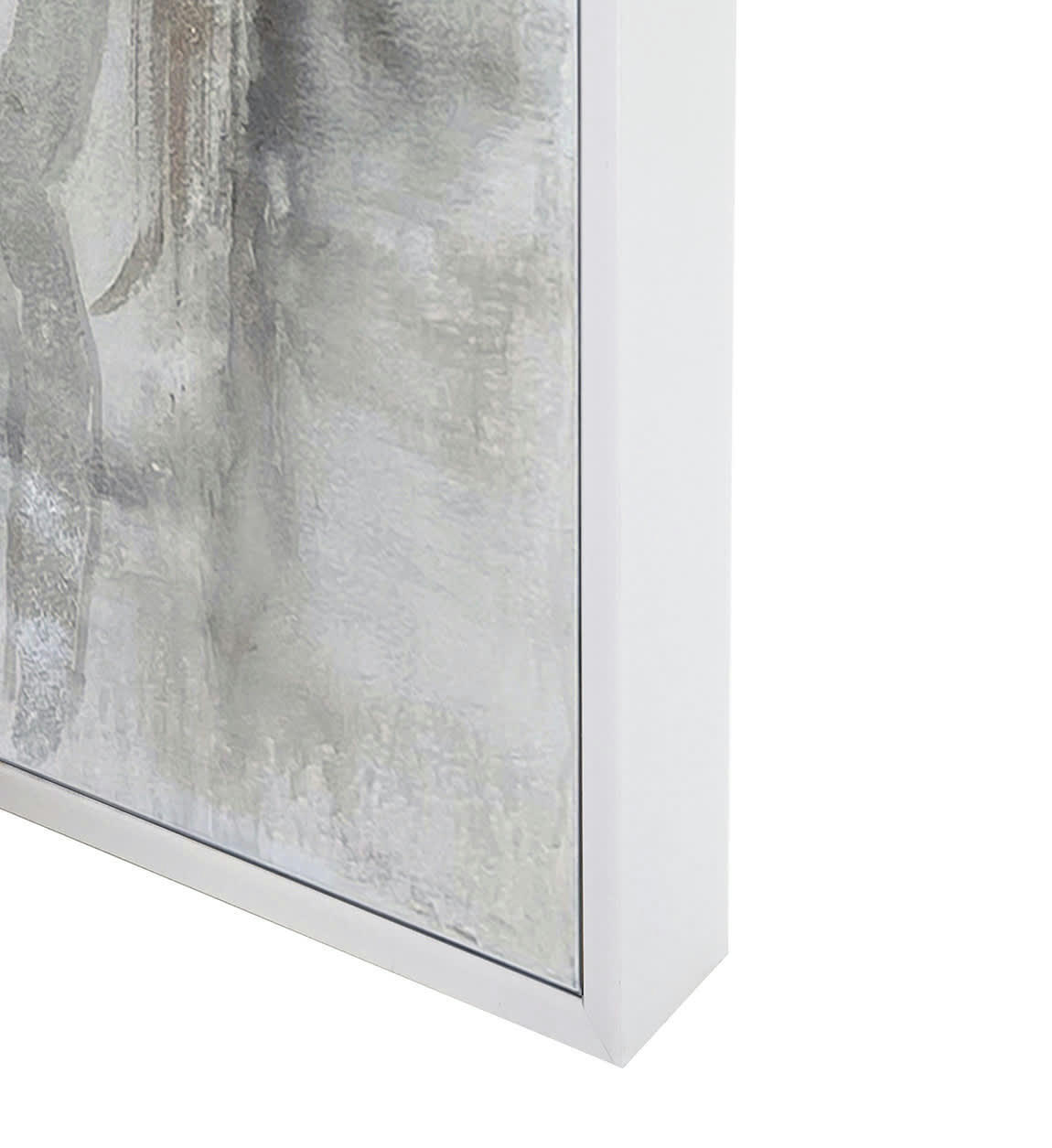 BERNA - Tableau à l'huile en bois gris, 120x180 cm