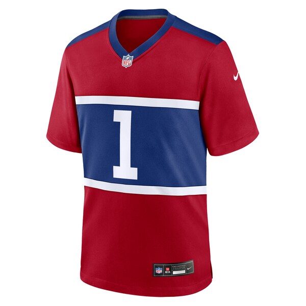Abdul Carter New York Giants Nike First Round Pick Alternate Game Jersey - Red