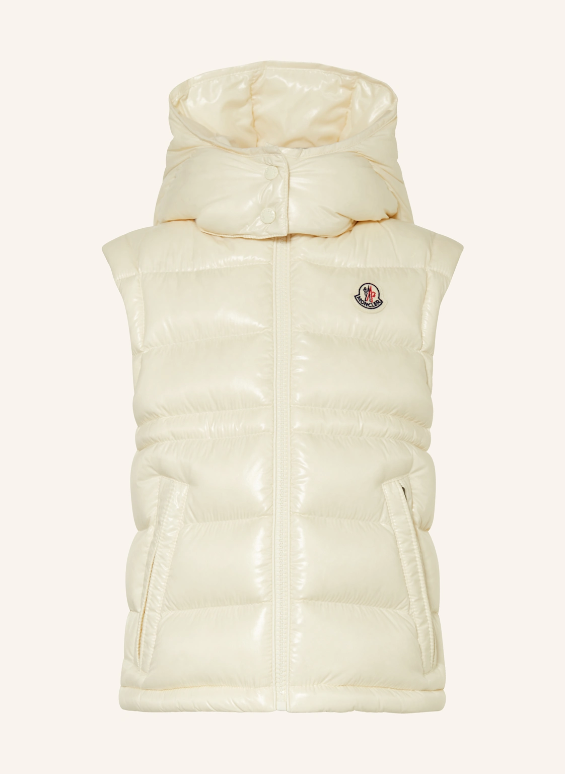 MONCLER enfant Daunenweste ANIA mit abnehmbarer Kapuze