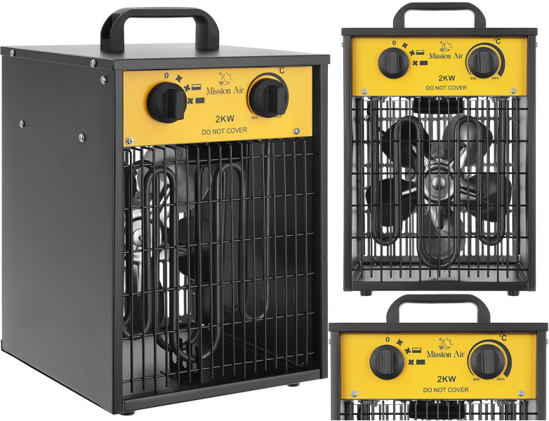 Nagrzewnica powietrza DUBAI 2kW 230V dmuchawa Mission Air
