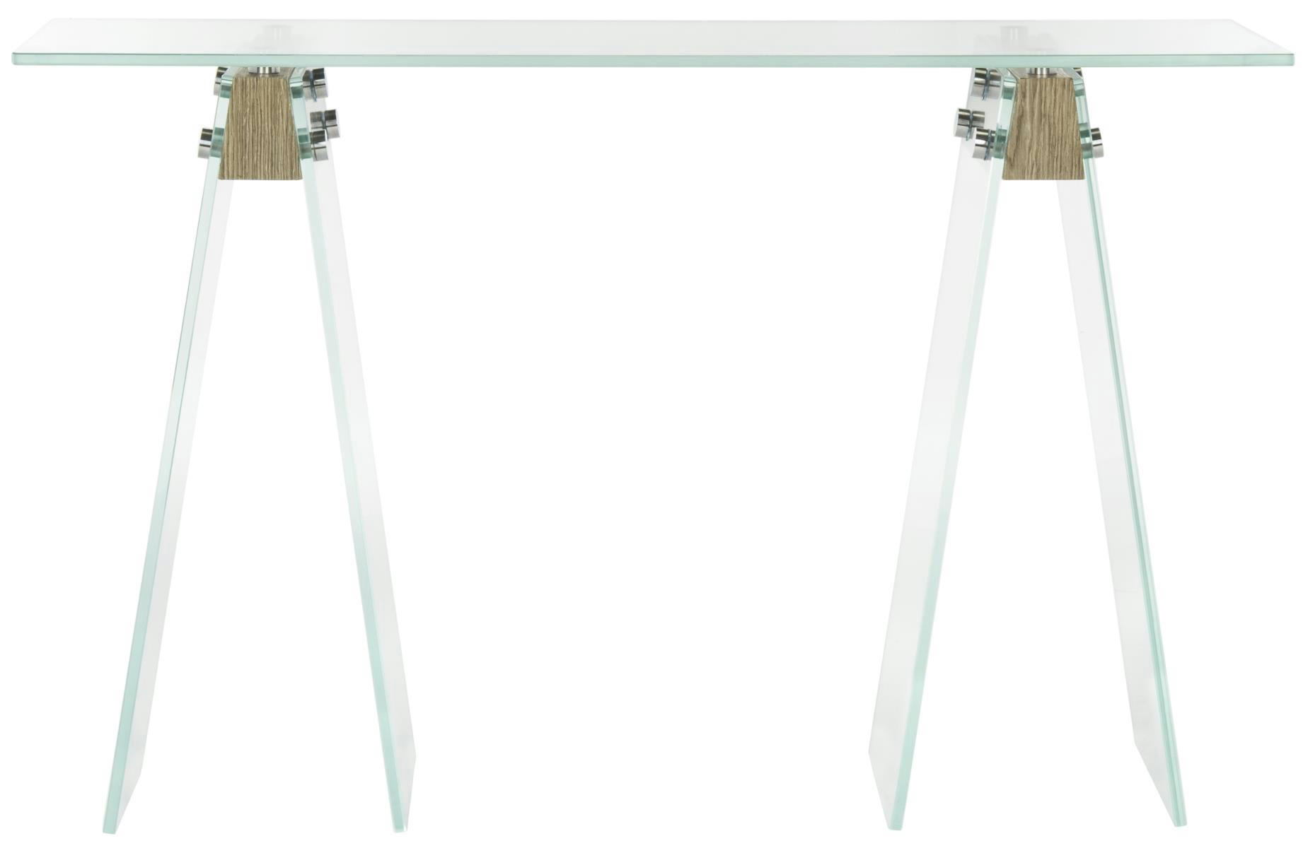 ANGELE - Consoles Buis en Neutre, 40 X 120 X 75 cm