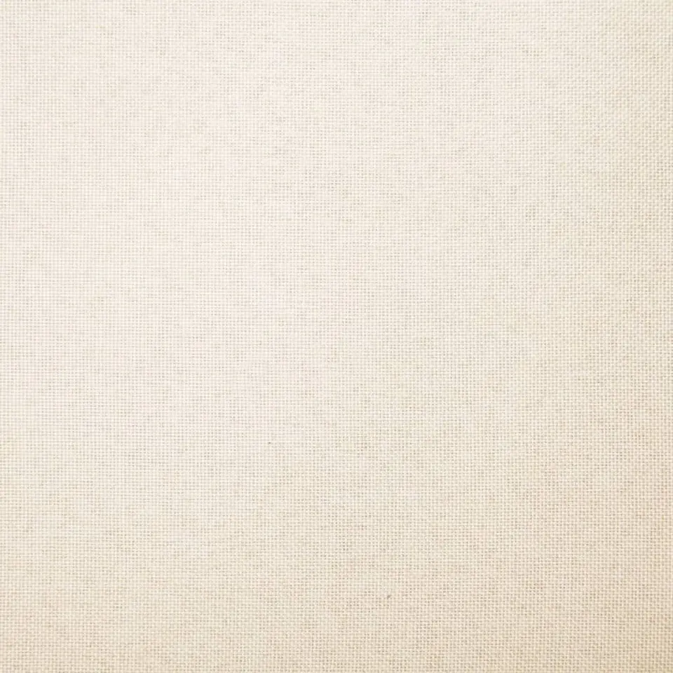 vidaXL Bankje 139,5 cm polyester cr&egrave;me