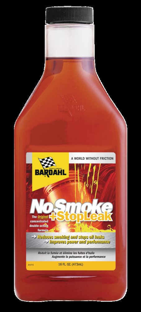 Bardahl No Smoke + Stop Leak, 473-mL