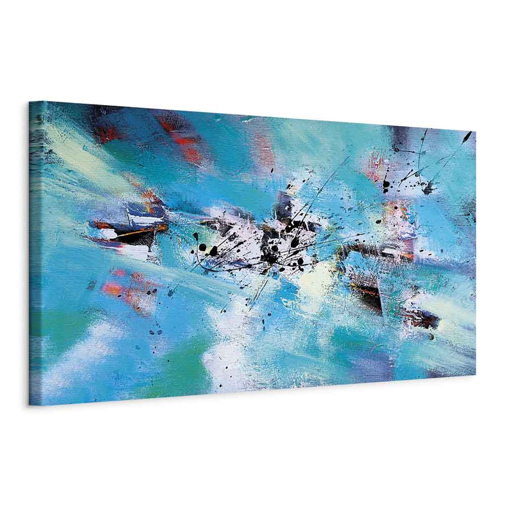 Obraz Zabawa na śniegu 120 x 40 cm