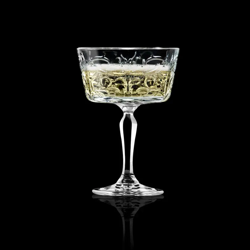 Champagnerglas-Set Tattoo
