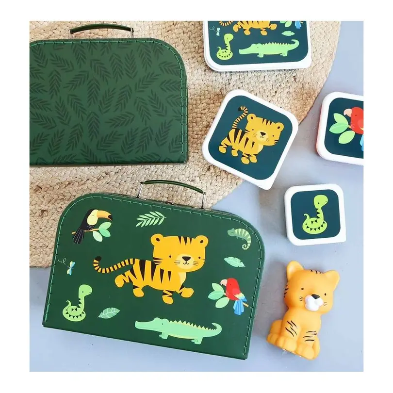 Aufbewahrungsbox 2er-Set Jungle Tiger