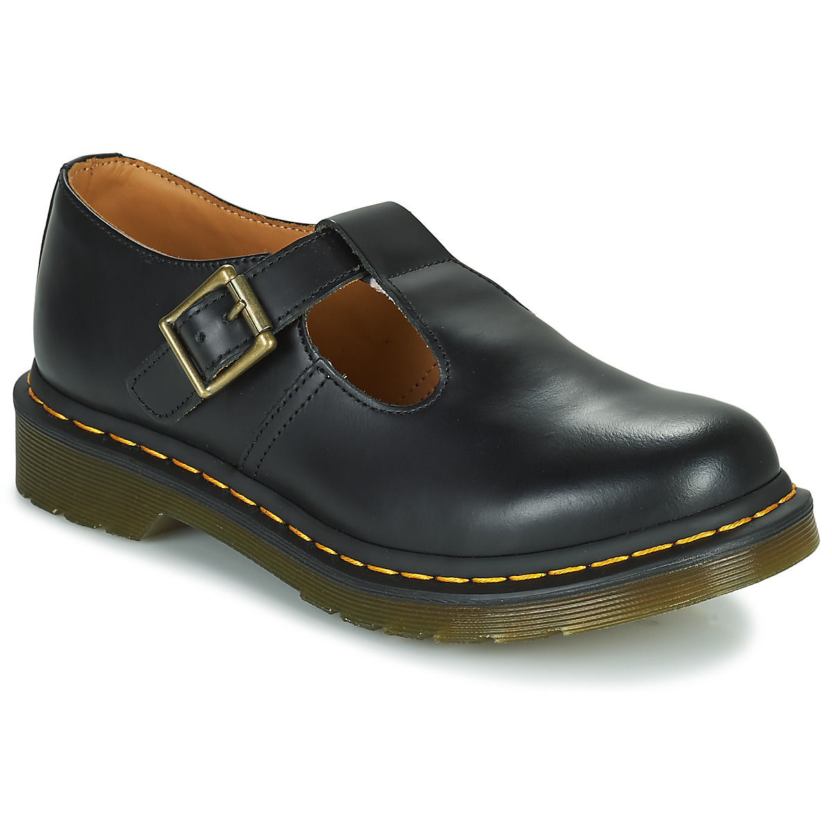 Dr. Martens - POLLEY BLACK SMOOTH -  black