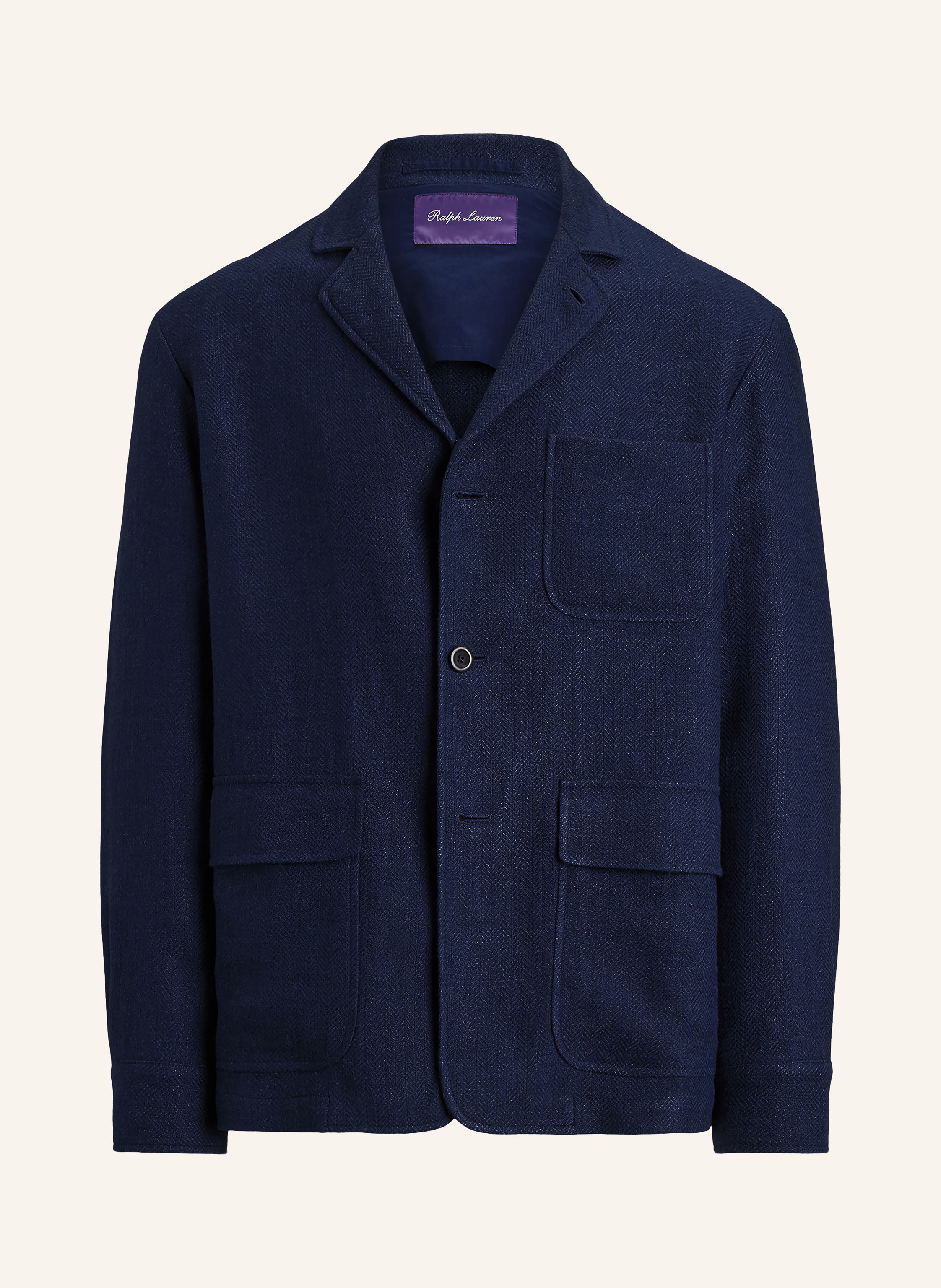 RALPH LAUREN PURPLE LABEL Sakko SHIRLEY Regular Fit mit Leinen