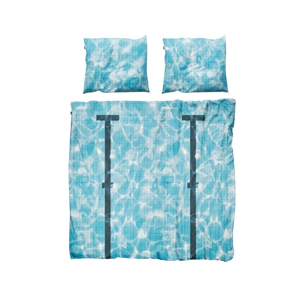 - Parure de lit Piscine blanc