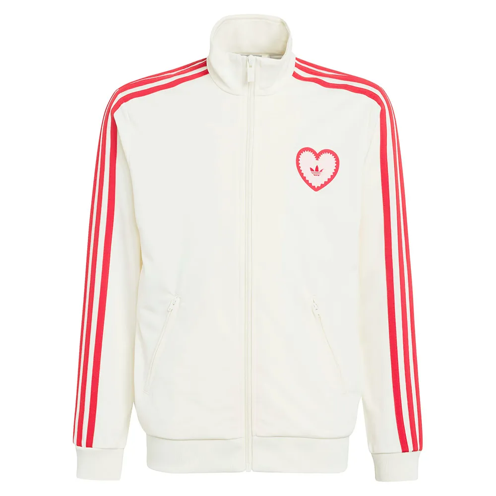 adidas Originals Firebird Loose Heart full zip sweatshirt