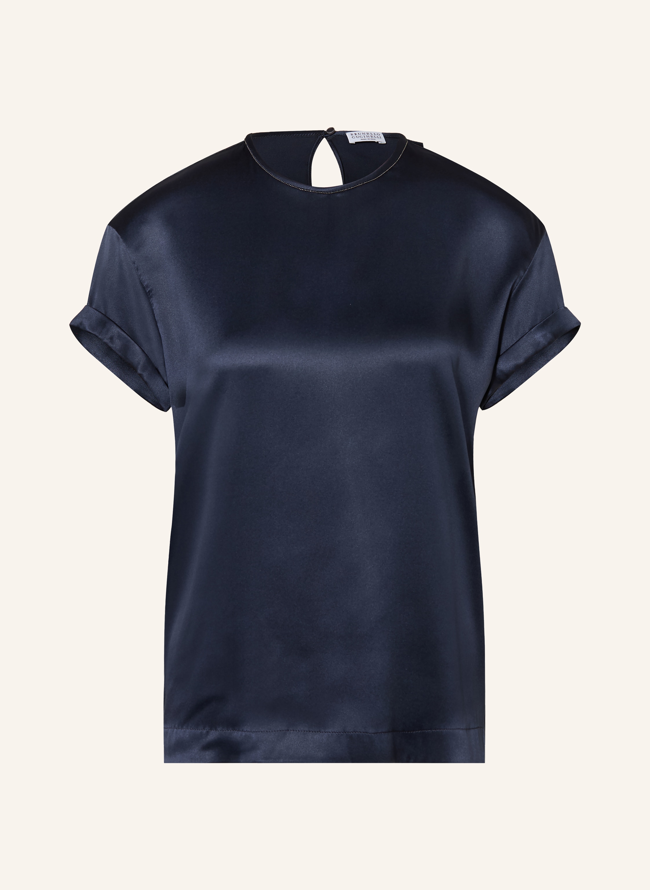 BRUNELLO CUCINELLI Blusenshirt aus Seide