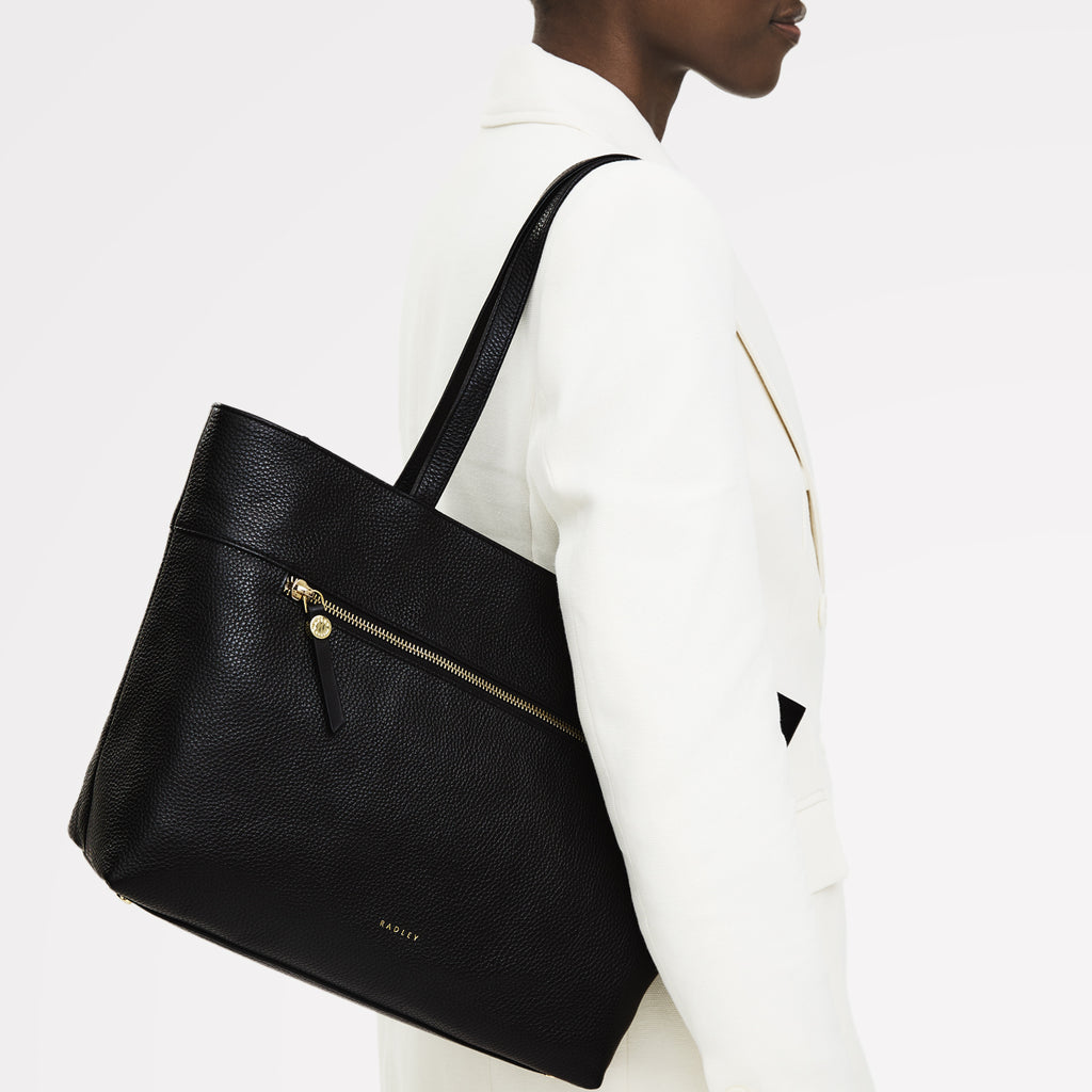 Fountain Road - Medium Ziptop Tote