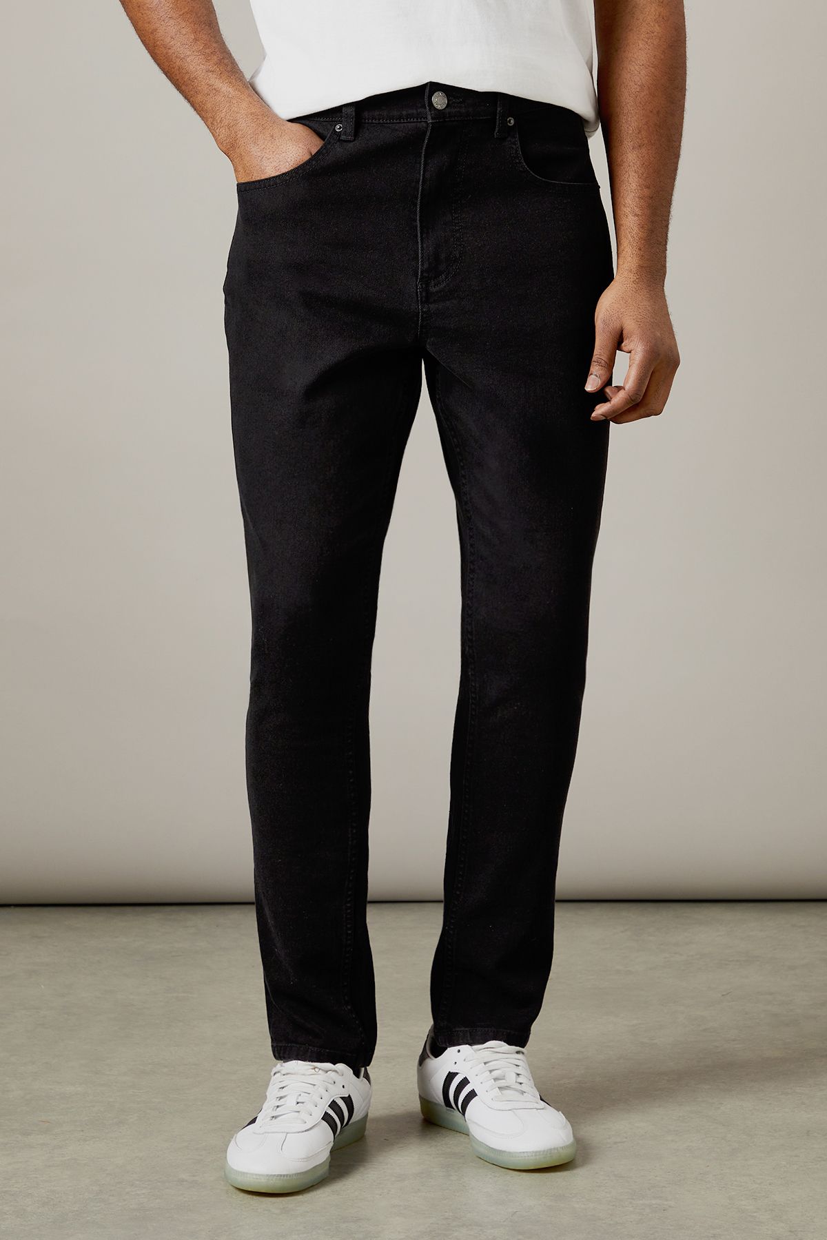 Burton Black Stretch Slim Fit Jeans