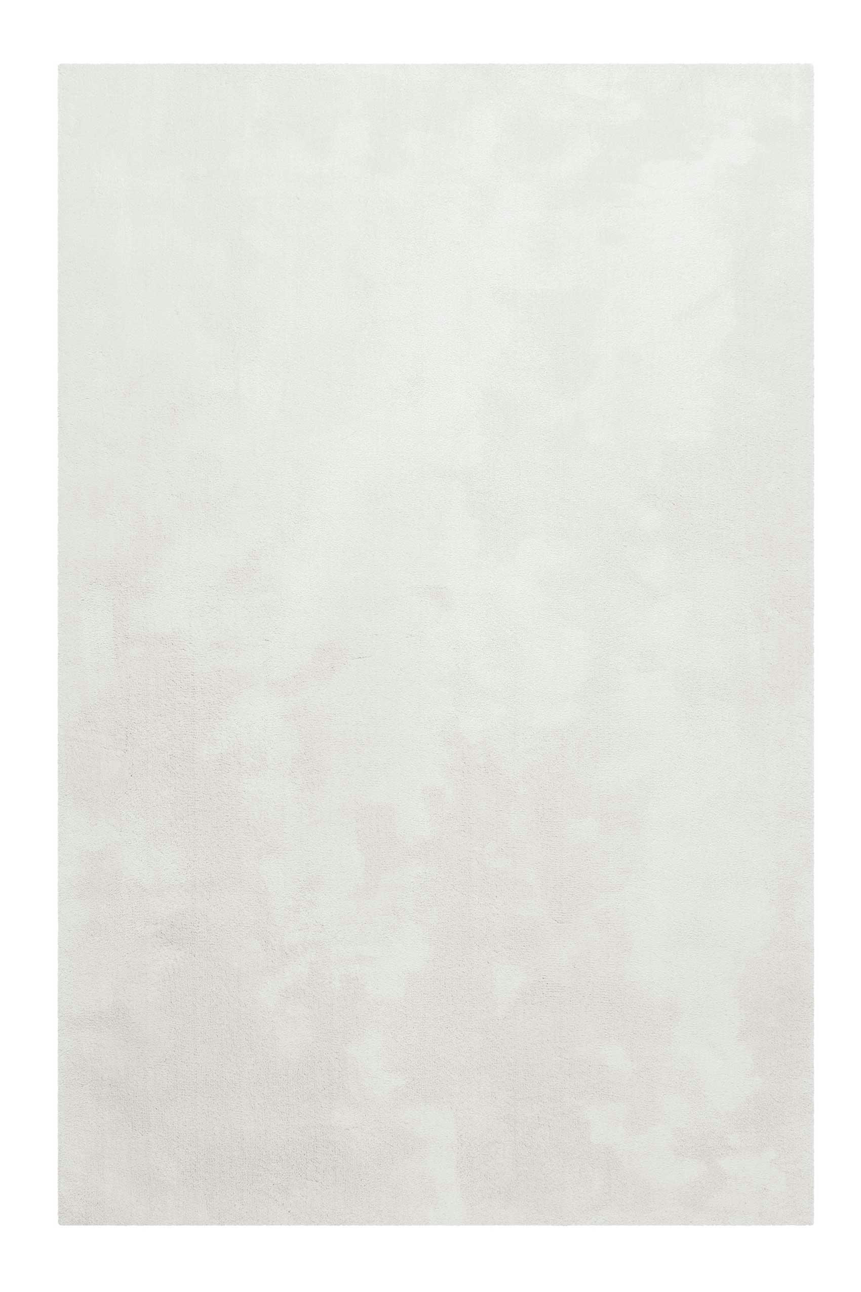 SIENNA - Tapis en microfibre doux et dense blanc cassé  130x190