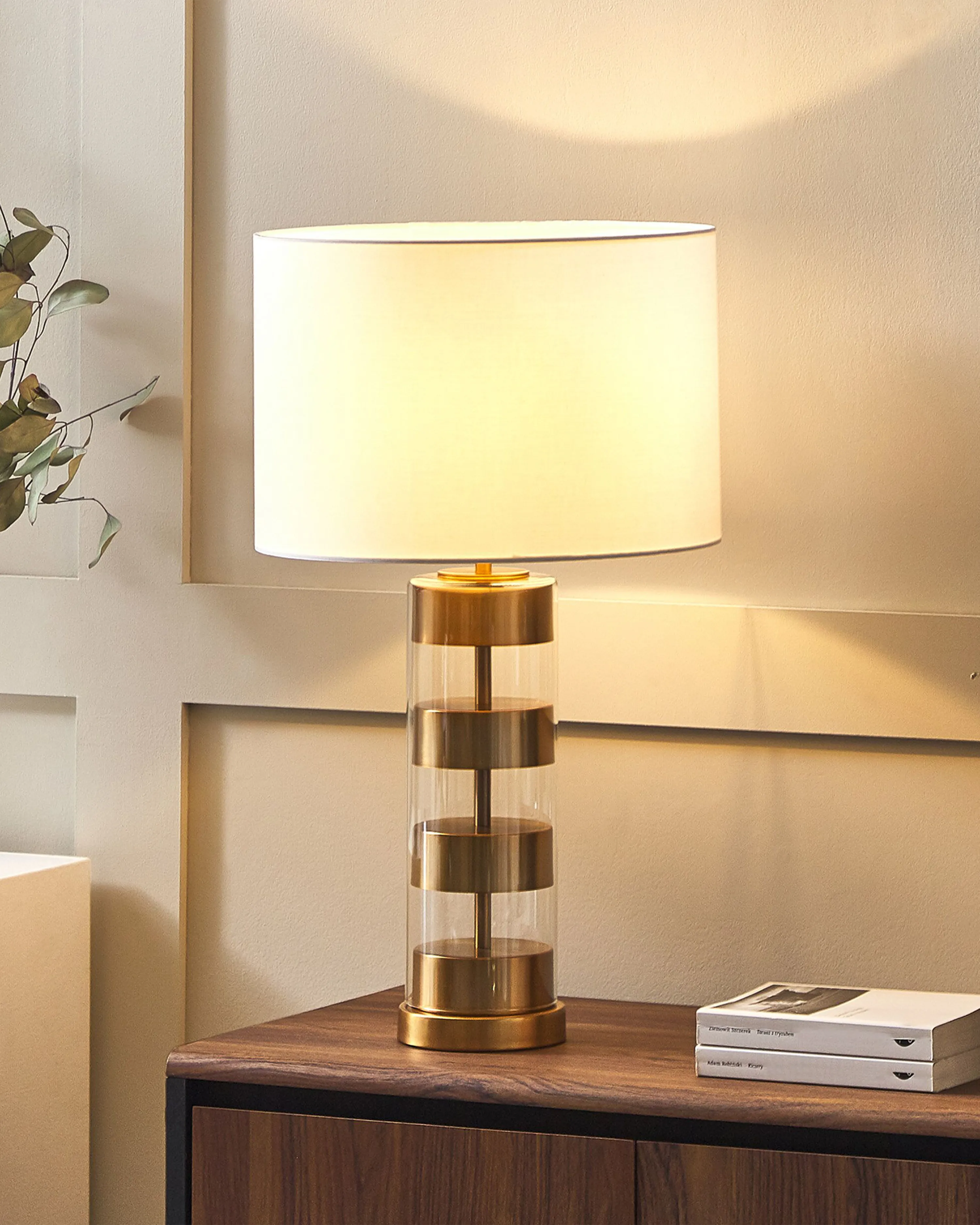 Table Lamp BEATTON Metal Gold
