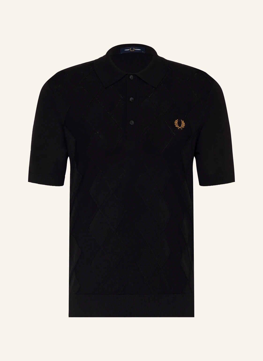 FRED PERRY Strick-Poloshirt