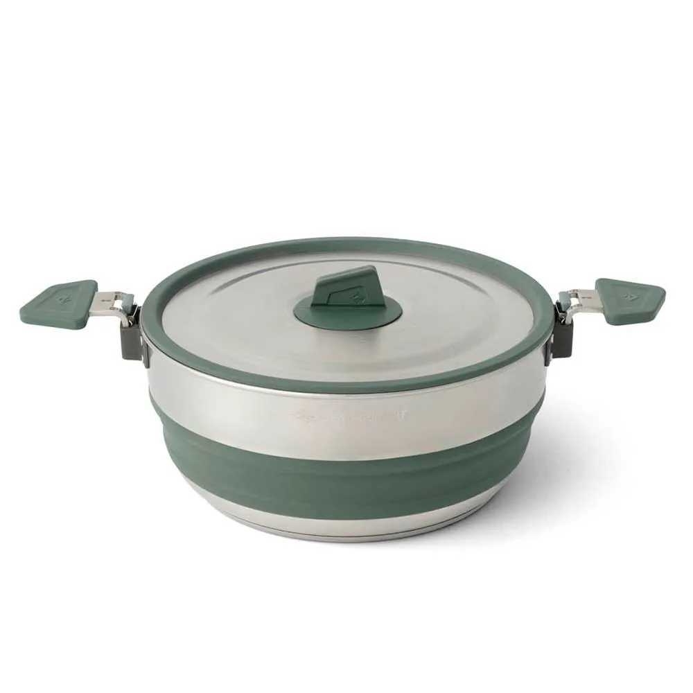 Sea To Summit stainless steel Detour folding pot 3L